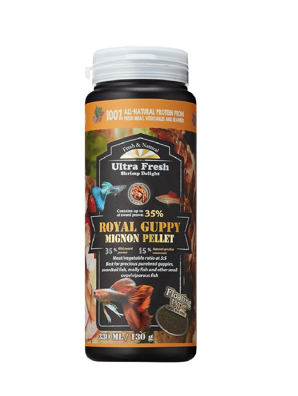 AZOO ULTRA FRESH Royal Guppy Mignon Granulado