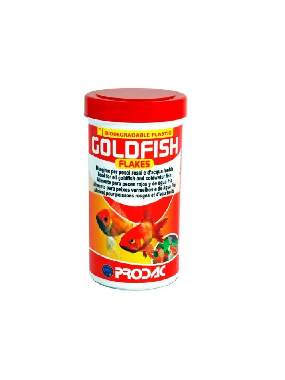PRODAC Goldfish Flakes - Comida em flocos p/ peixes de água fria