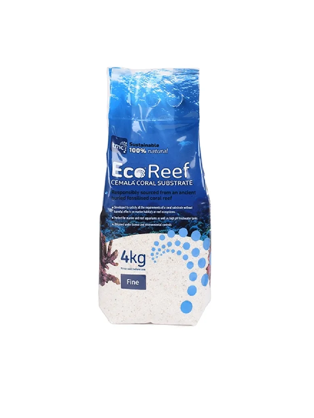 Ecoreef Cemala Coral Substrate - Fine 4 kg