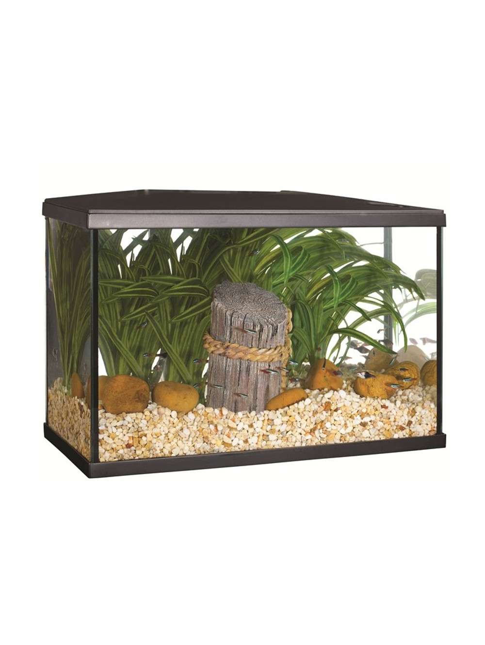 Aquario Marina LED 5G Kit 41x22x28, com filtro Slim 10, 20L