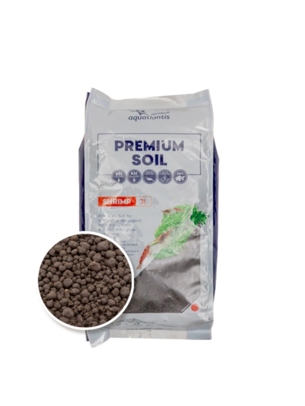 AQUATLANTIS Premium Soil Shrimp 3L