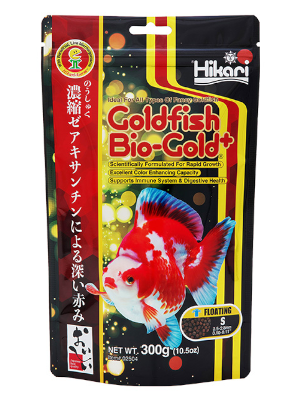 Hikari Goldfish bio-gold plus floating S 100 gr
