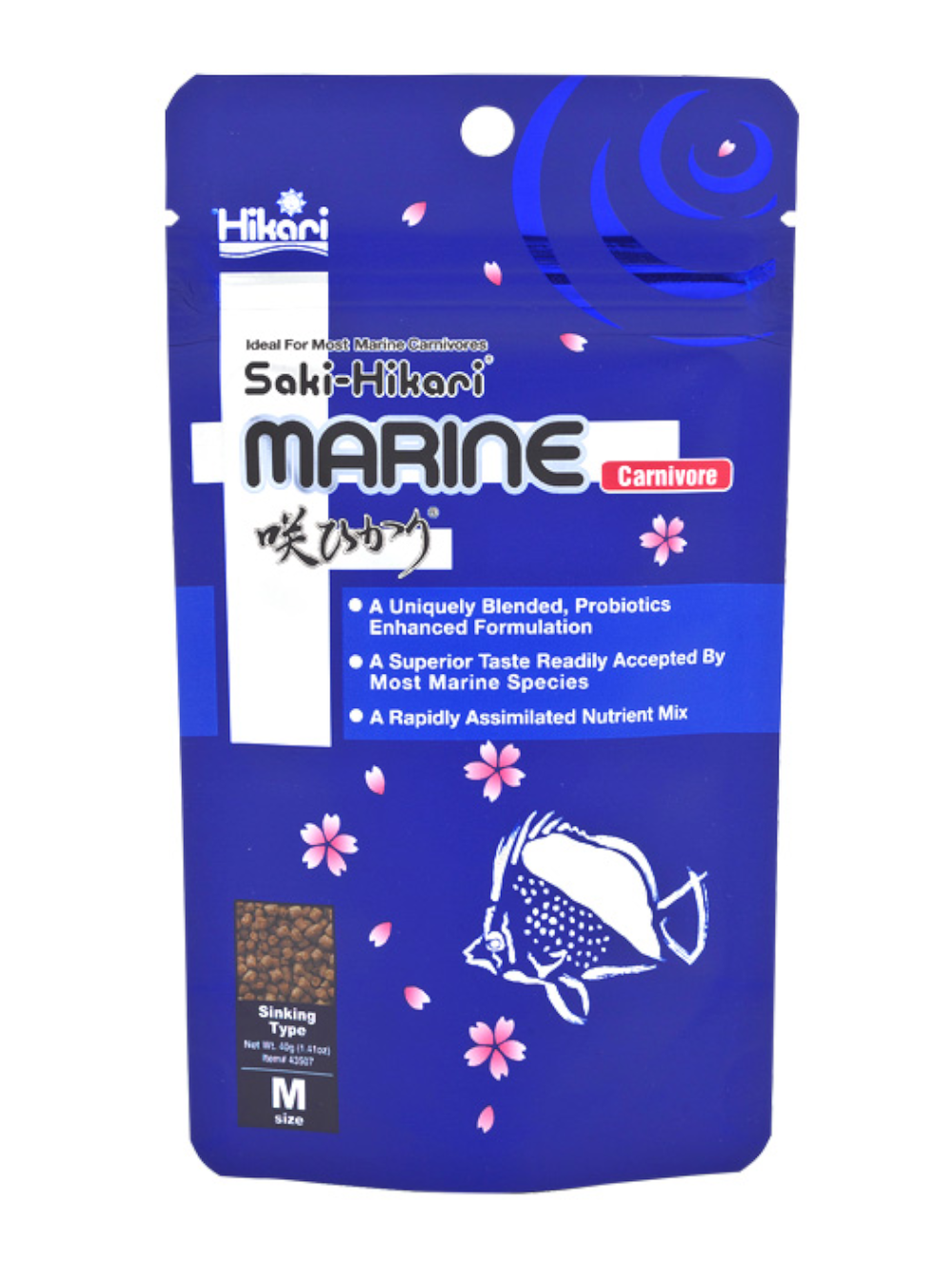 Hikari saki-hikari marine carnivore 40g