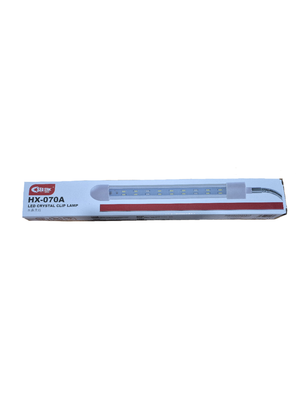 SEASTAR HX-070A Reflector Led Hang On 6W P/ Aquários 30/40 cm
