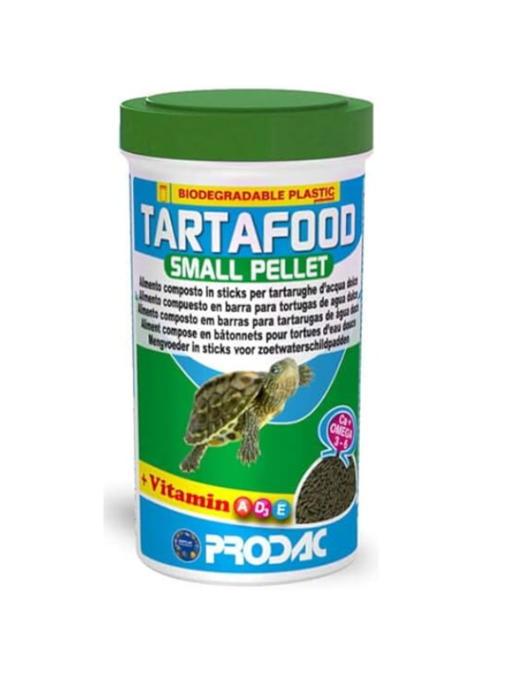 PRODAC Tartafood Small Pellet p/ Tartarugas Aquaticas
